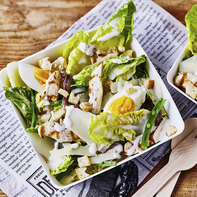 Ensalada César para Delivery y Take Away Ensalada César para Delivery y Take Away